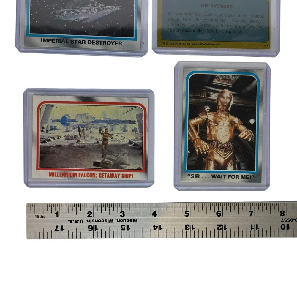 Lot of 8- 1980 Topps Star Wars Empire Strikes Back Series 2